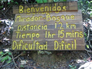 Verapaz - Hiking to Mirador